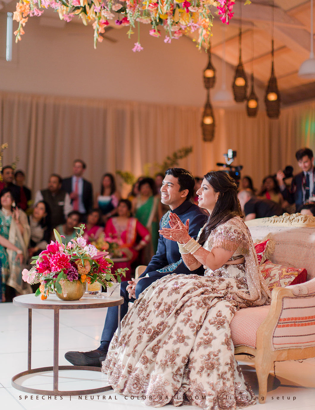 Illuminate Series Lighting Templates - Speeches | Neutral Color Ballroom