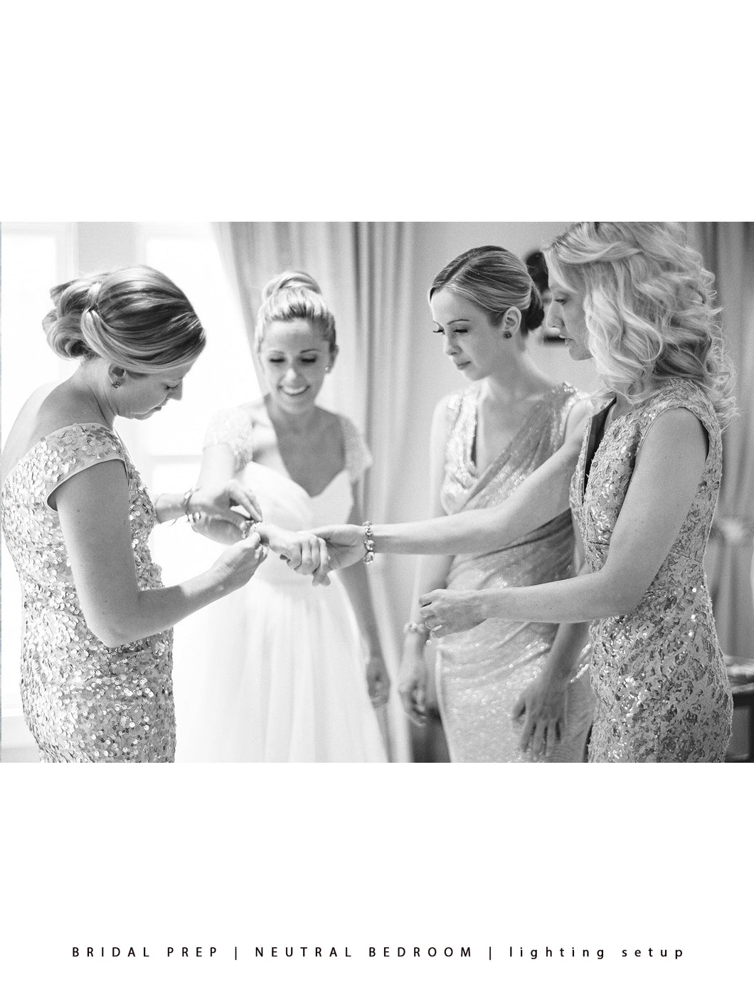 Illuminate Series Lighting Templates - Bridal Prep | Neutral Bedroom
