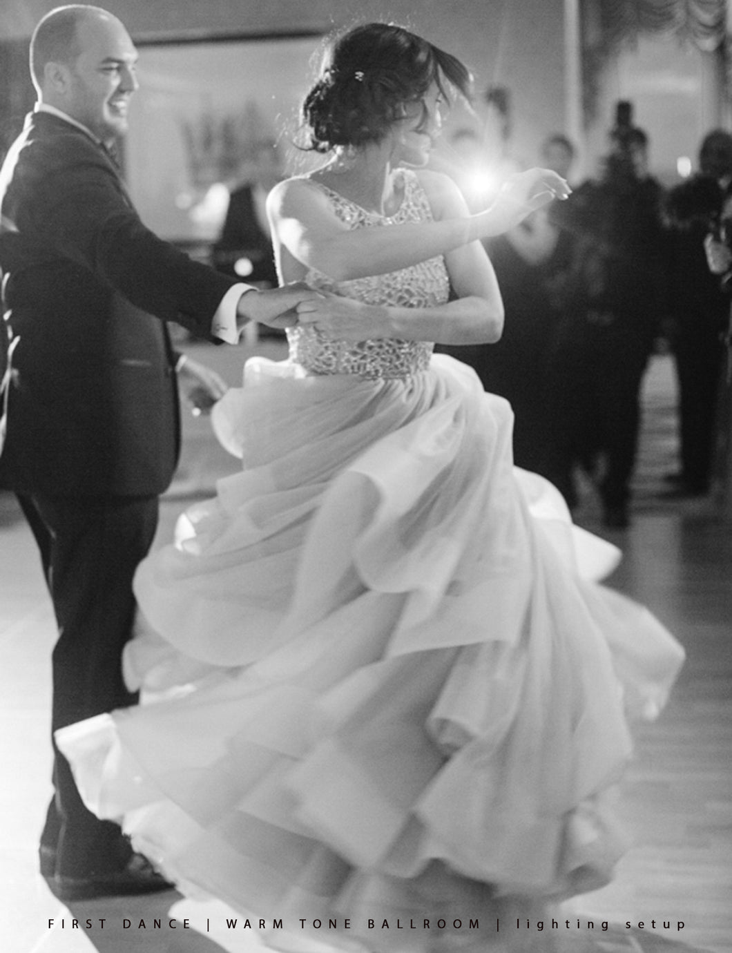 Illuminate Series Lighting Templates - First Dance | Warm Tone Ballroom
