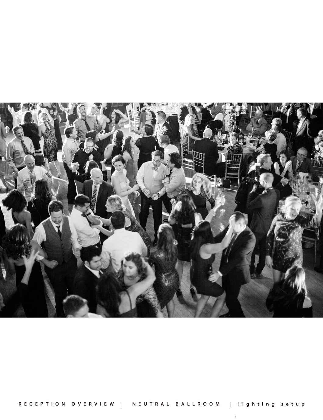 Illuminate Series Lighting Template - Reception Overview | Neutral Ballroom