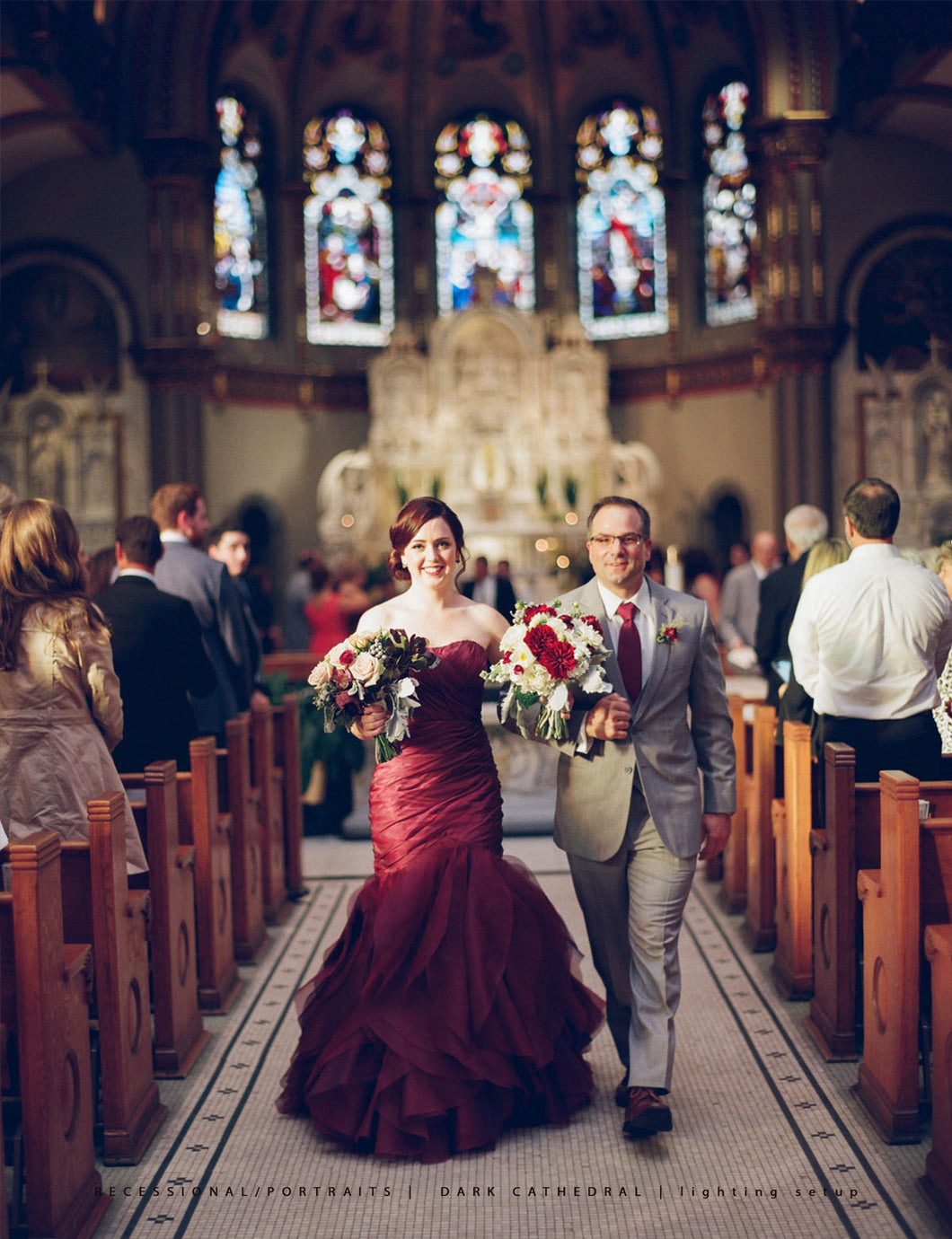 Illuminate Series Lighting Template - Recessional/Portraits | Dark Cathedral