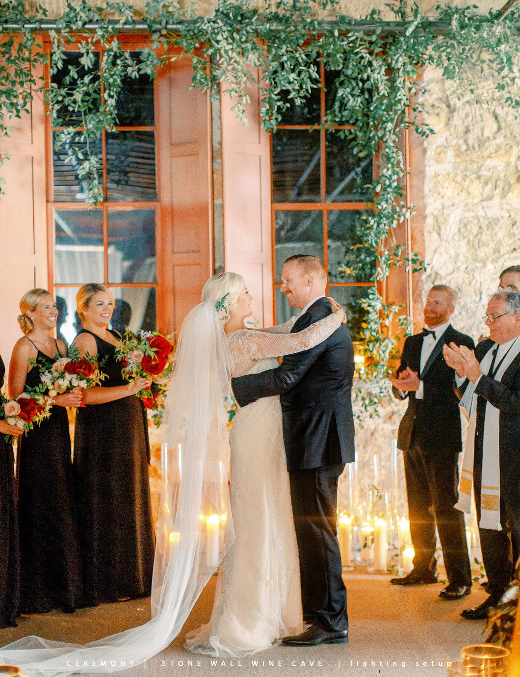 Illuminate Series Lighting Templates - Ceremony | Stone Wall Wine Cave